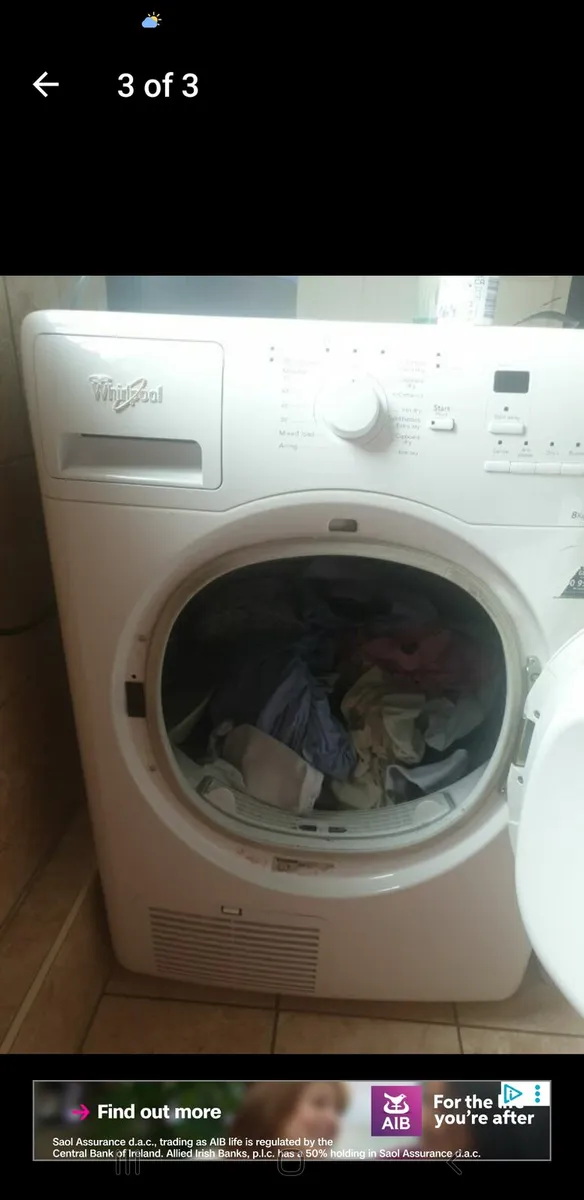 Whirlpool condensor dryer - Image 2