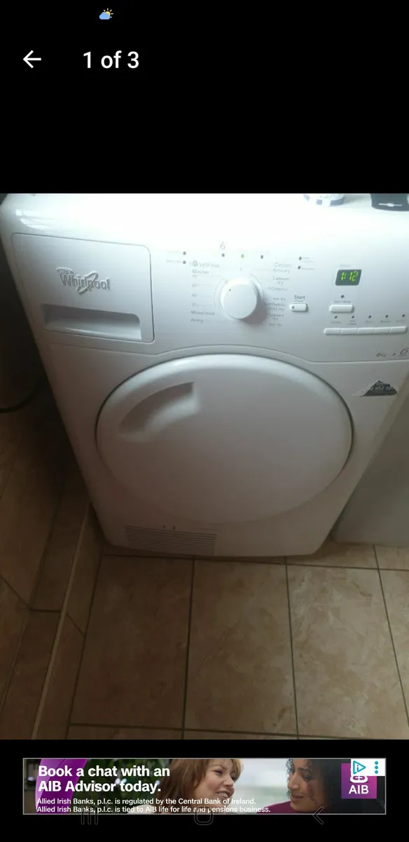 Whirlpool condensor dryer - Image 3