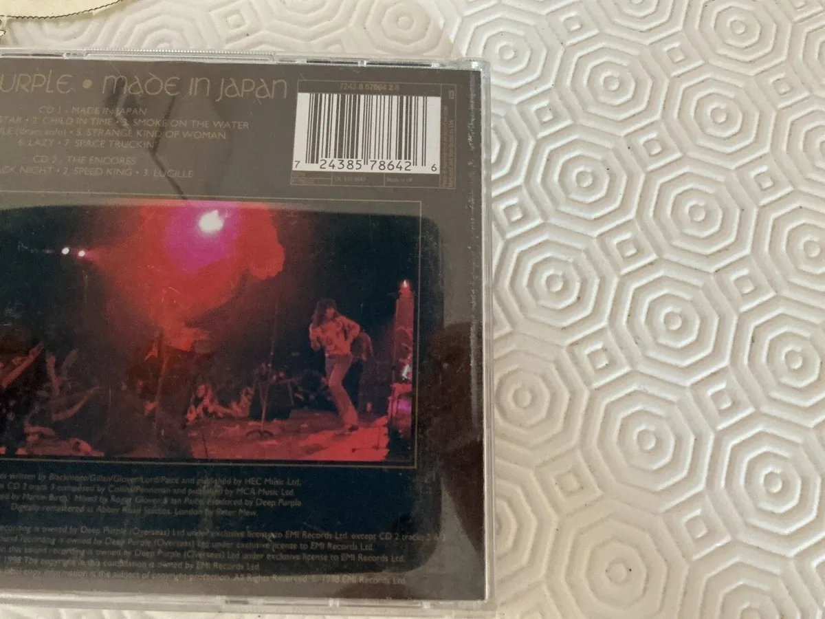 Deep Purple Made In Japan cd - Image 3