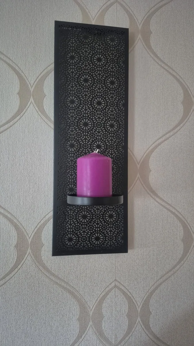 Wall candle holders - Image 2