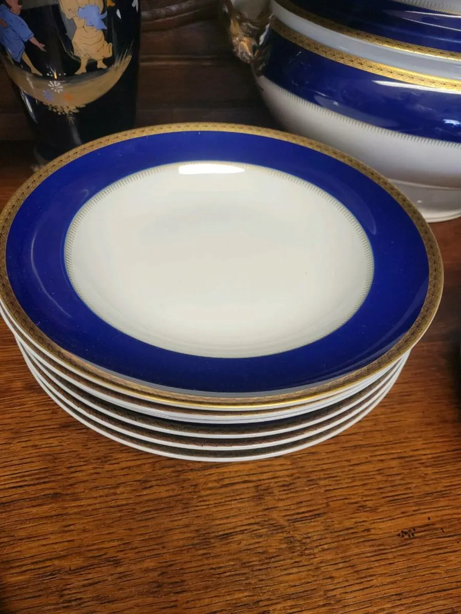 Cobalt dinner set VISTA ALEGRE 19 P.C. - Image 2