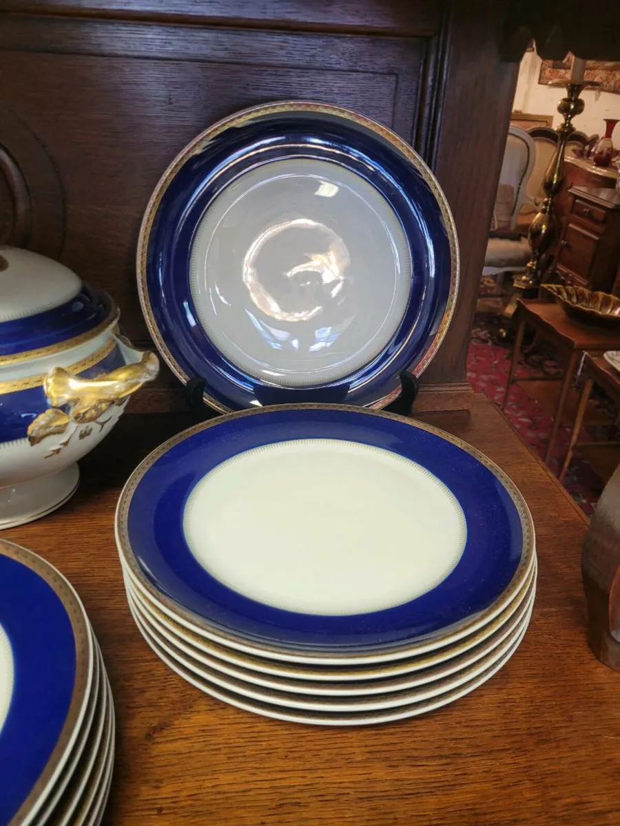 Cobalt dinner set VISTA ALEGRE 19 P.C. - Image 3