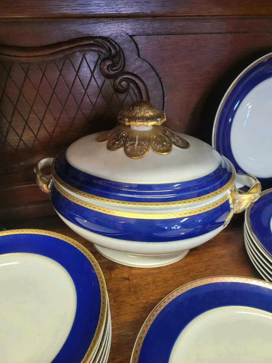 Cobalt dinner set VISTA ALEGRE 19 P.C. - Image 4