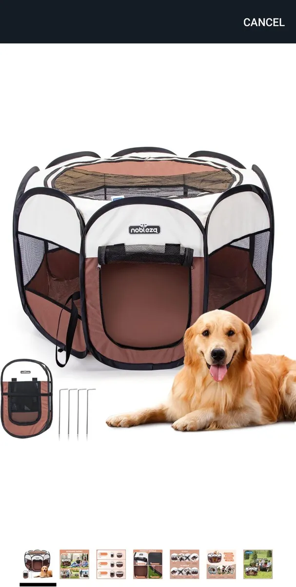 Puppy crate - Image 1