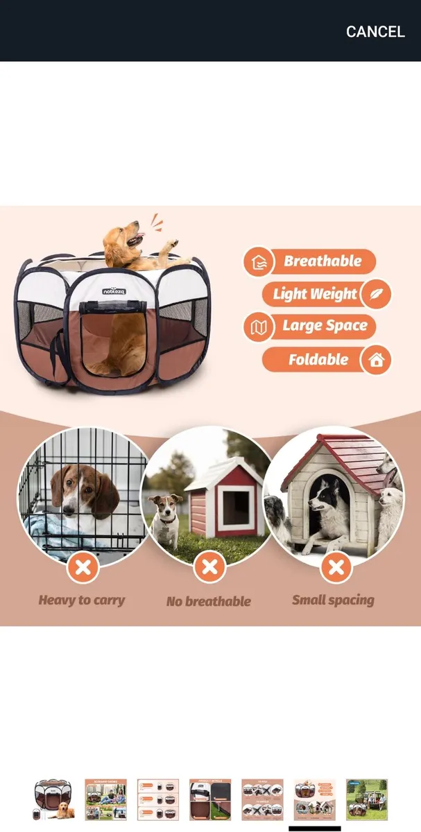 Puppy crate - Image 2