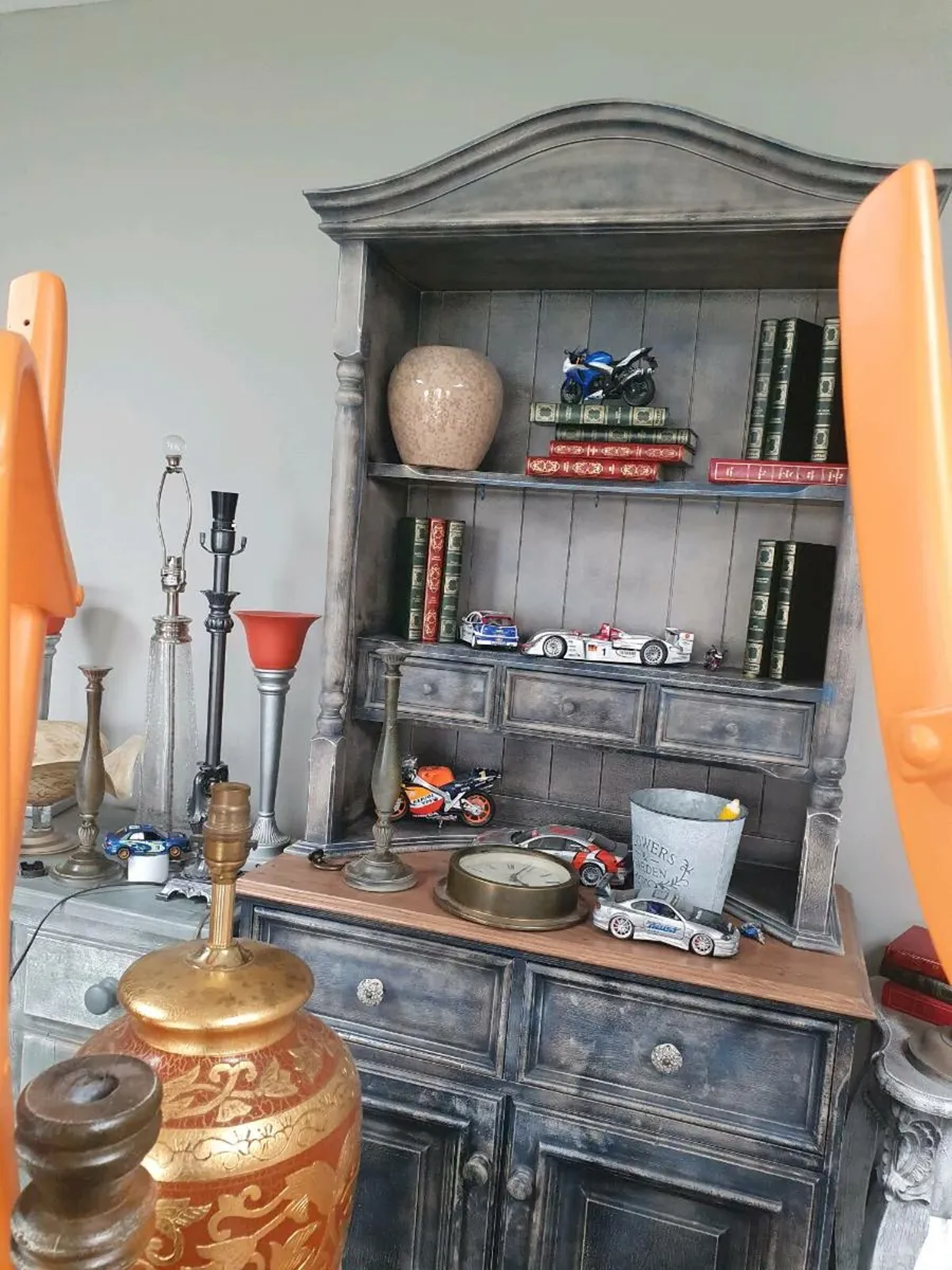 Vintage solid wood dresser - Image 1