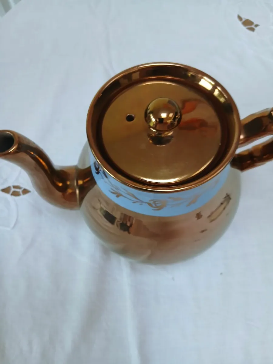 Teapot Vintage gold - Image 2