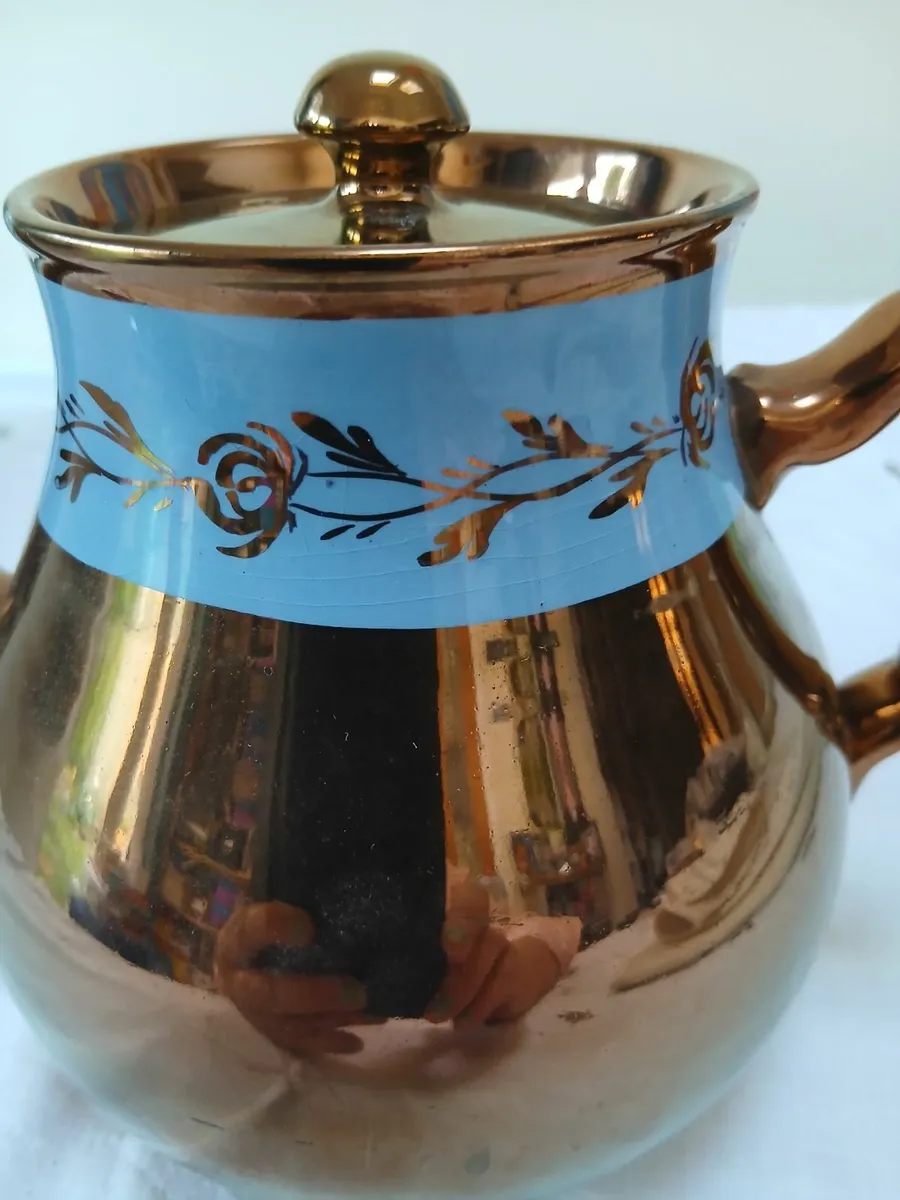 Teapot Vintage gold - Image 4