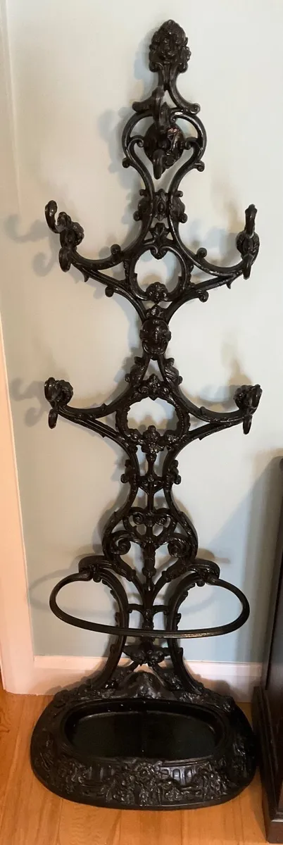 Cast iron hall stand - Image 2