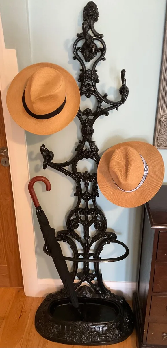 Cast iron hall stand - Image 1