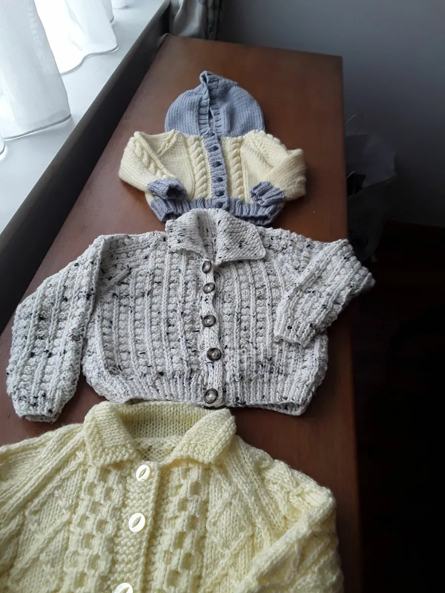Brand new hand knitted Baby Aaron cardigans - Image 2