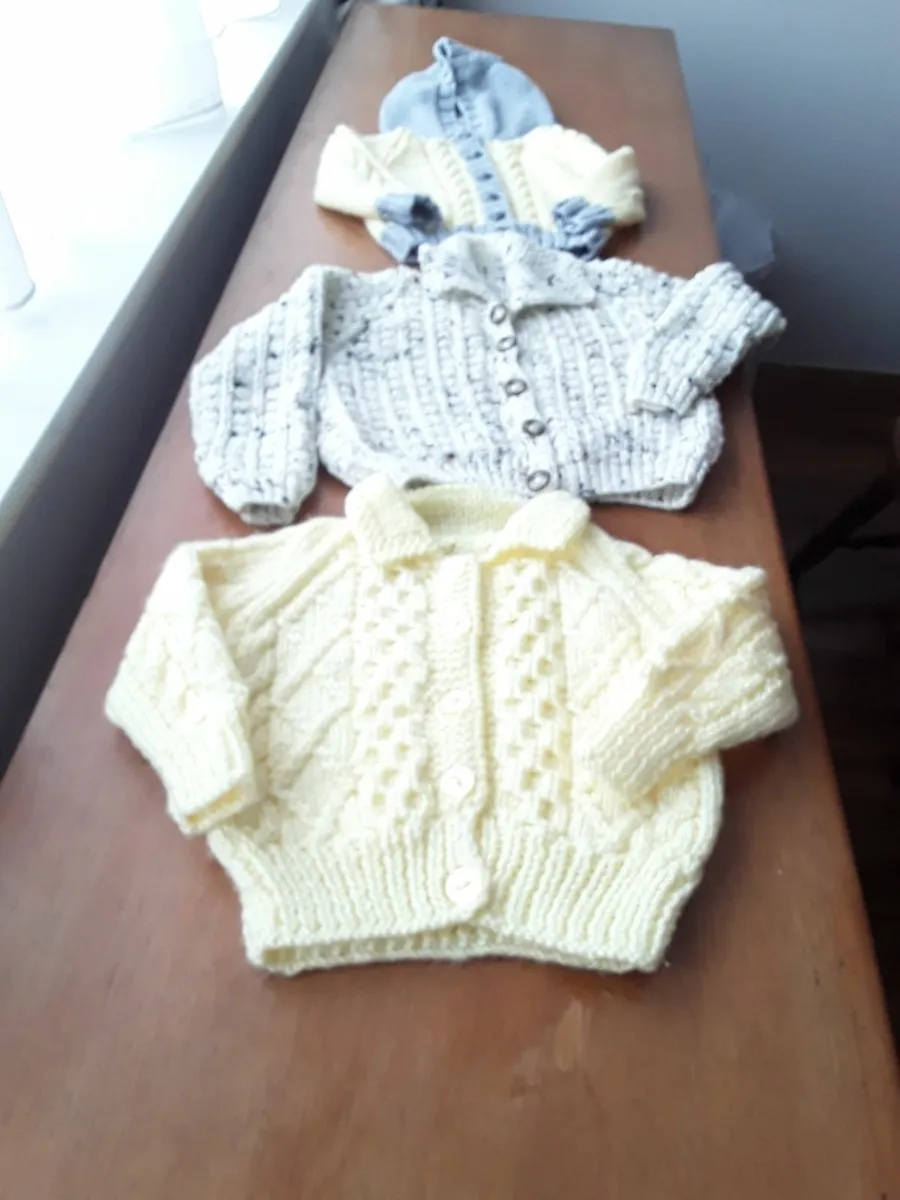 Brand new hand knitted Baby Aaron cardigans - Image 3