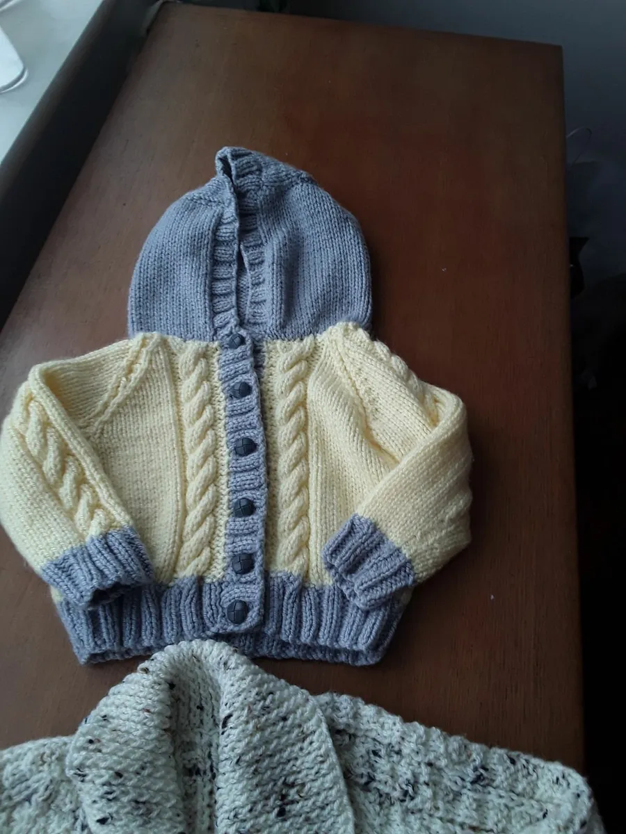 Brand new hand knitted Baby Aaron cardigans - Image 4