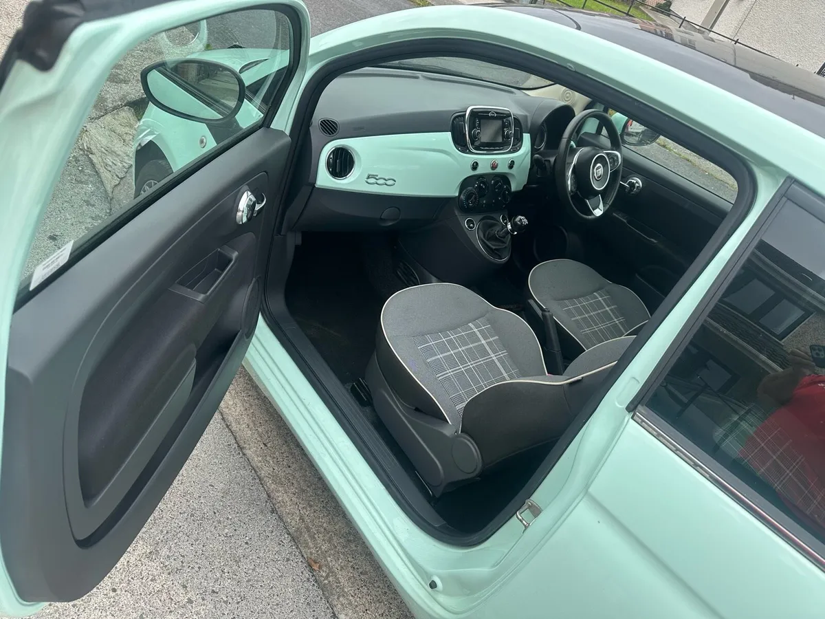 Fiat 500 fresh nct! Low mileage ! - Image 2