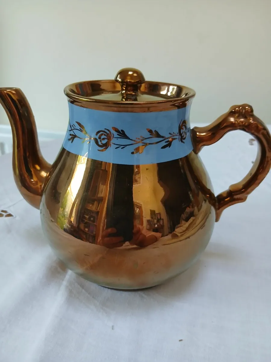 Teapot Vintage gold - Image 1