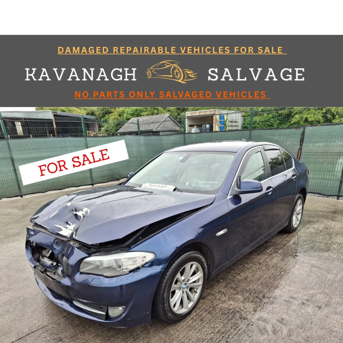 *2012 BMW 520D  2.0 Diesel  Automatic - Image 1