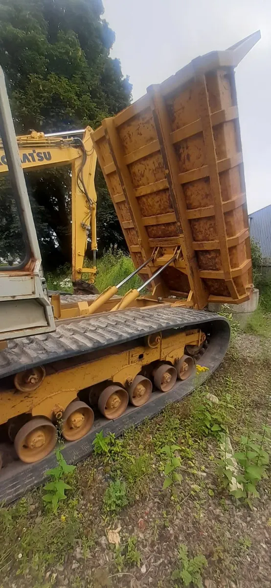 Mitsubishi LD700 tracked Dumper - Image 2