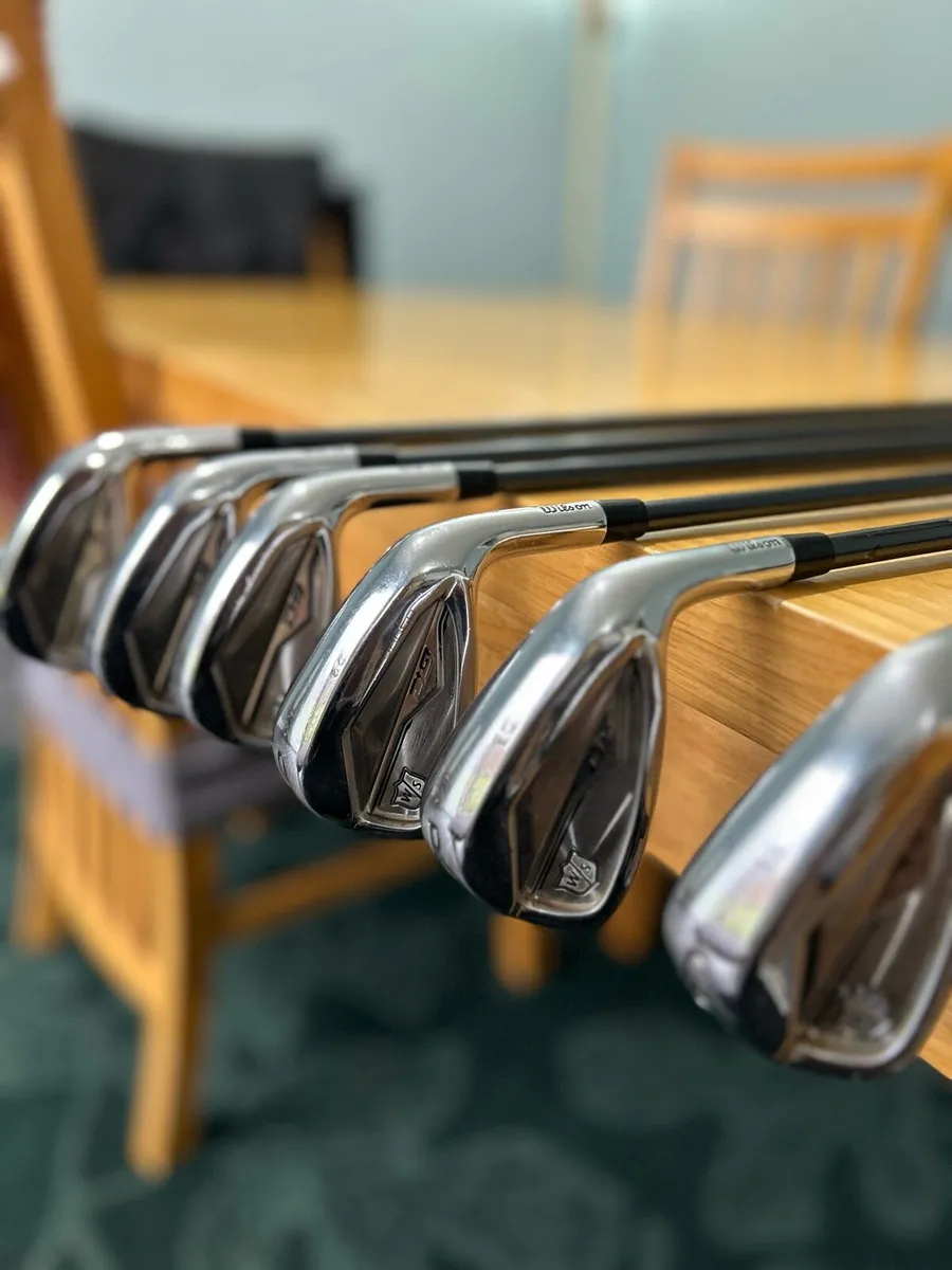 Wilson D9 Forged Graphite Iron 6-Pw + Gap Wedges - Image 2