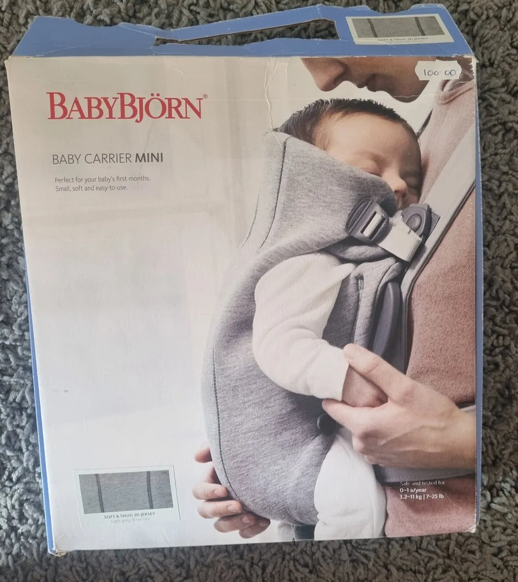 Babybjorn Baby Carrier Mini Wrap - Image 1