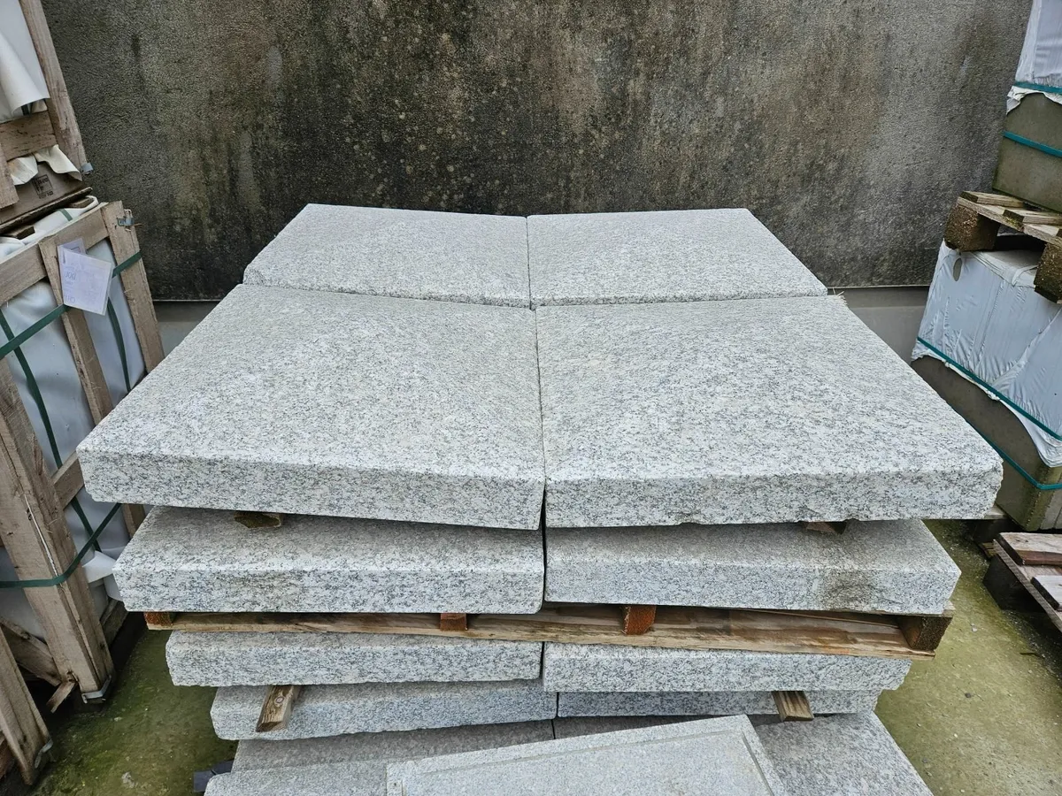 silver granite pier caps at half price - Image 2