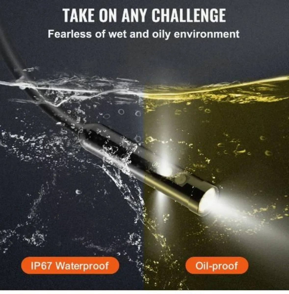 Triple Lens Endoscope Camera, 4.5" IPS Screen - Image 4