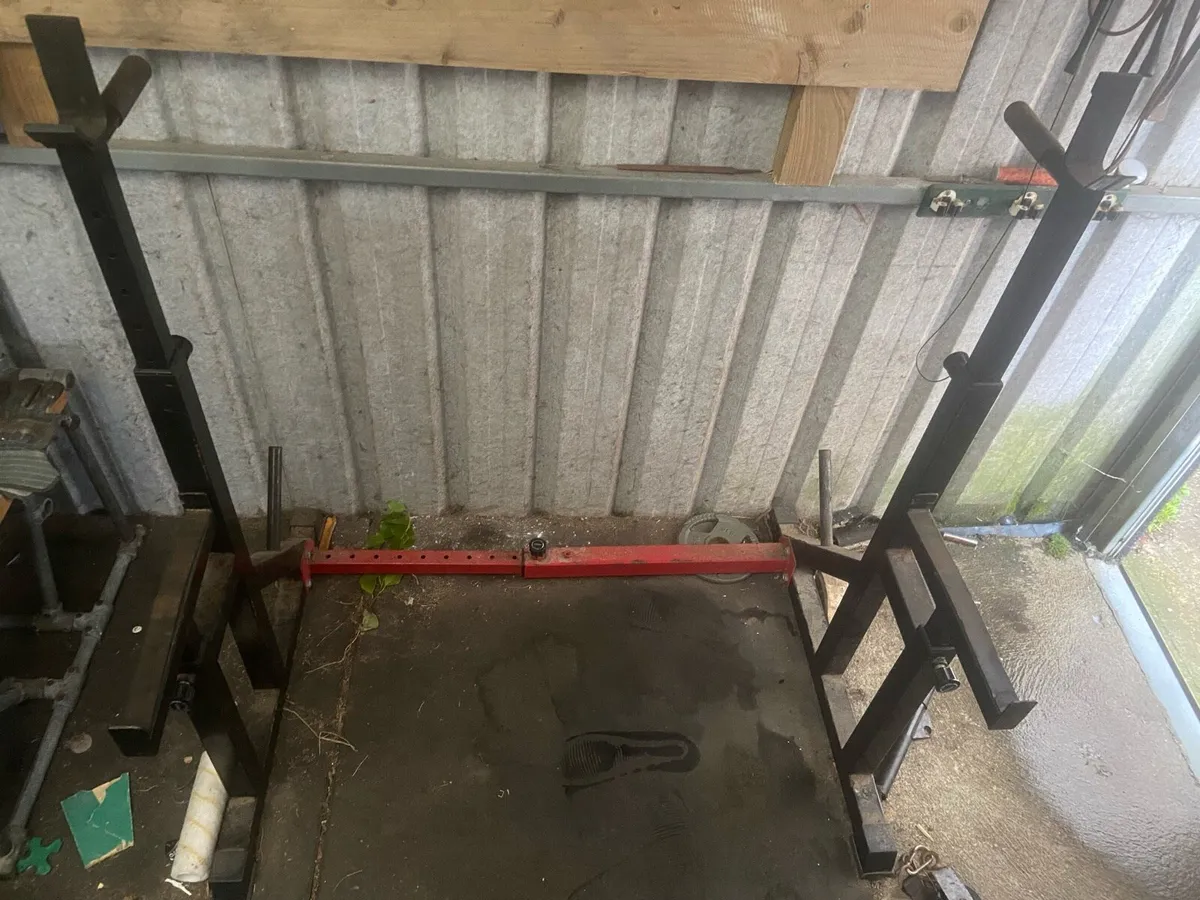 Adjustable squat rack - Image 1