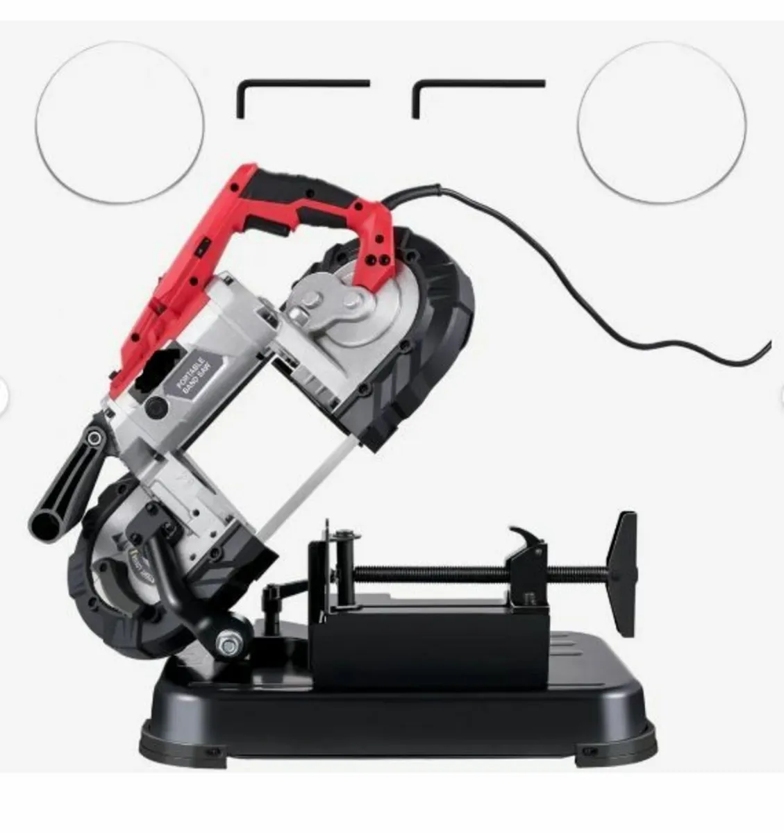 Portable Band Saw, with Removable Alloy Steel - Image 1
