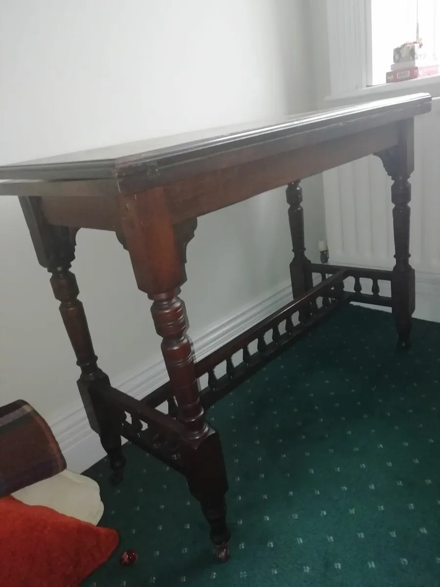 Antique card table - Image 1