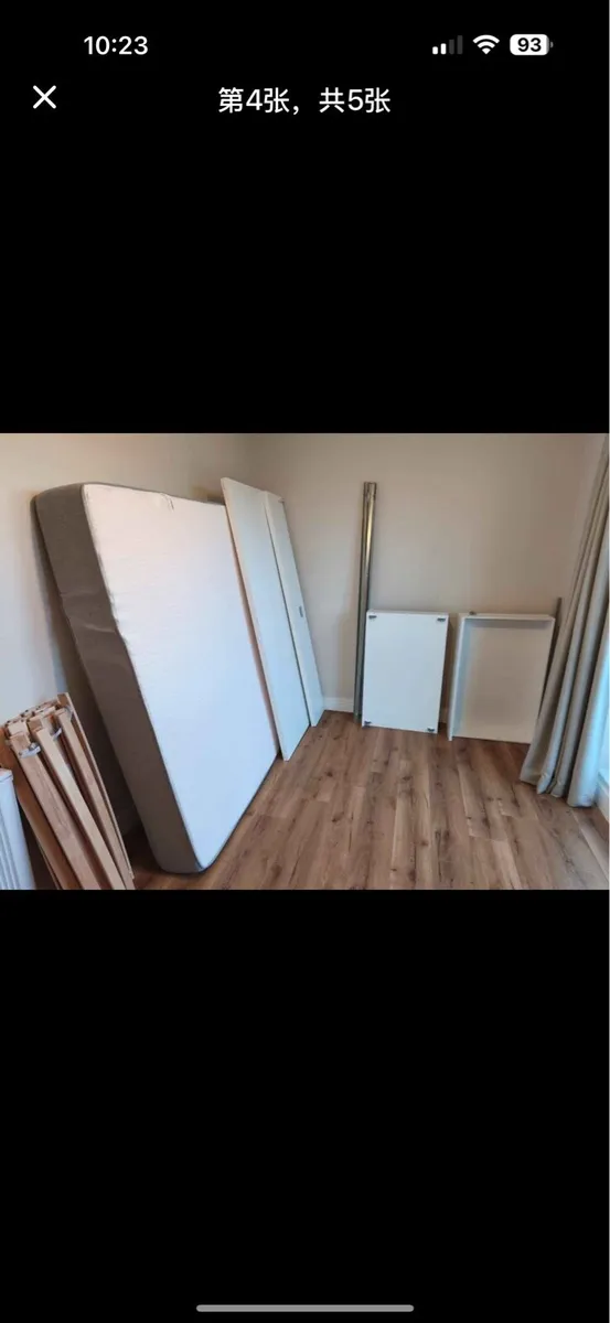 1.8M Super king size bed and mattress - Image 4