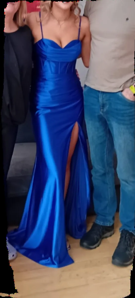 Danis Closet Blue Debs Dress - Image 1