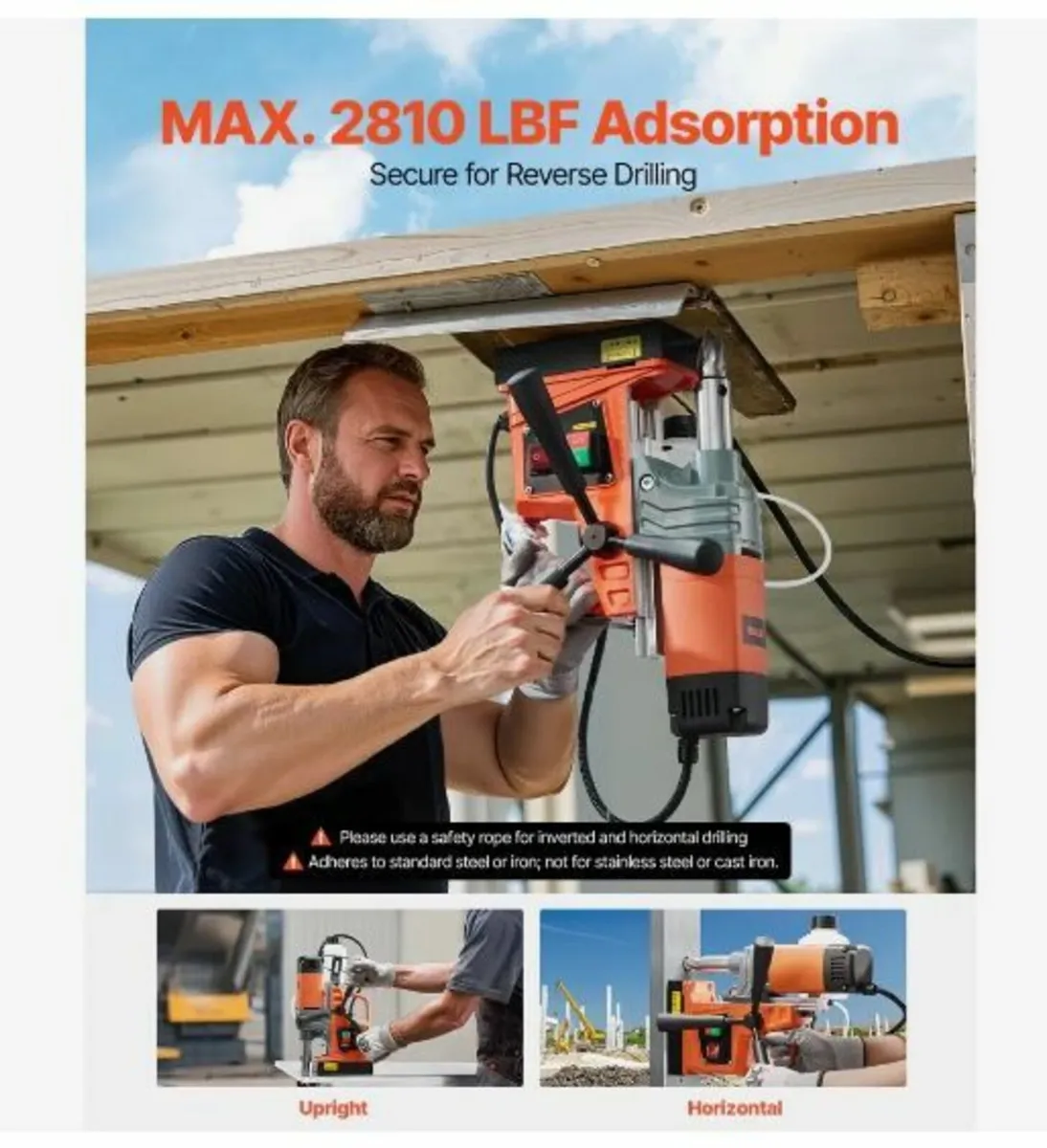 Magnetic Drill 1300W - Image 2