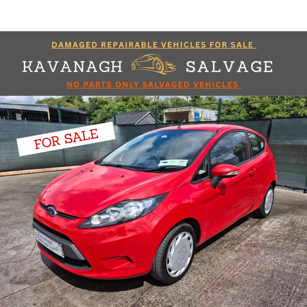 2012 Ford Fiesta 1.3 Petrol. Drive away - Image 1