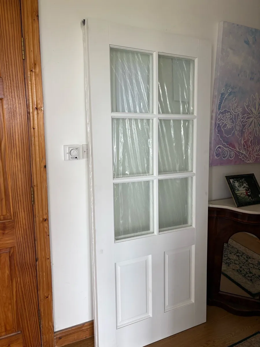 Interior doors glazed