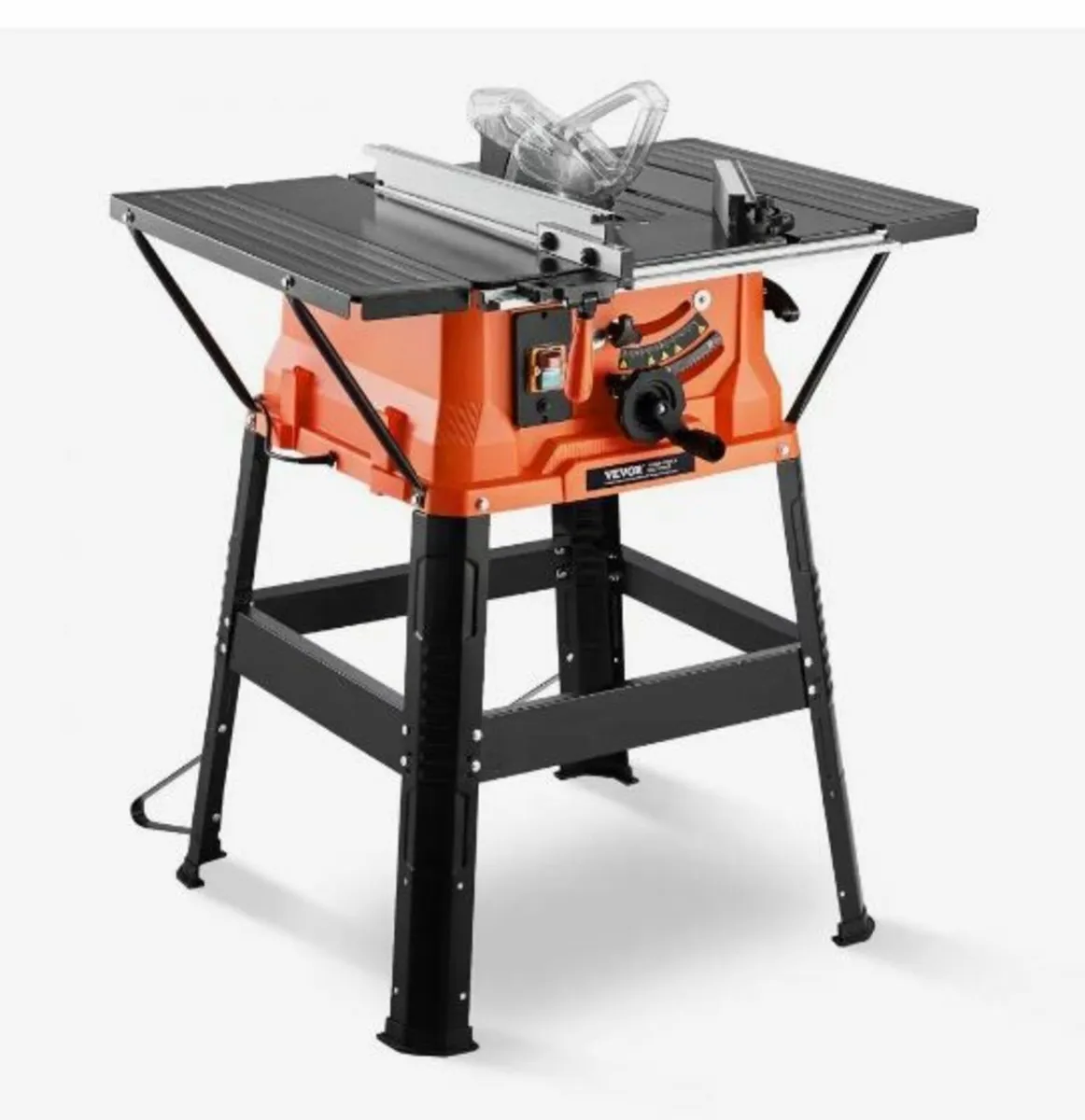 Table Saw with Stand, 1800 W Portable Compact - Image 1