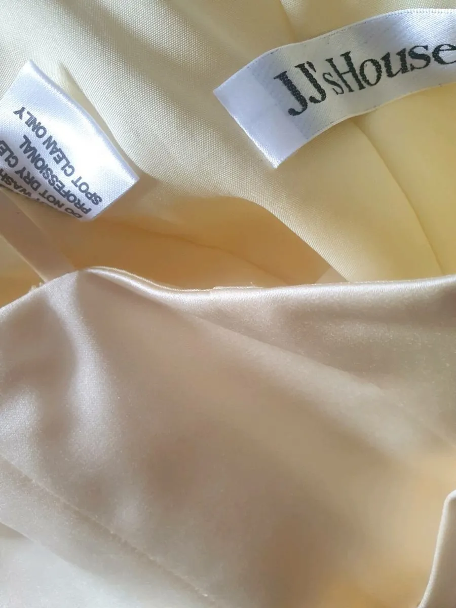 Yellow confirmation dress - Image 1