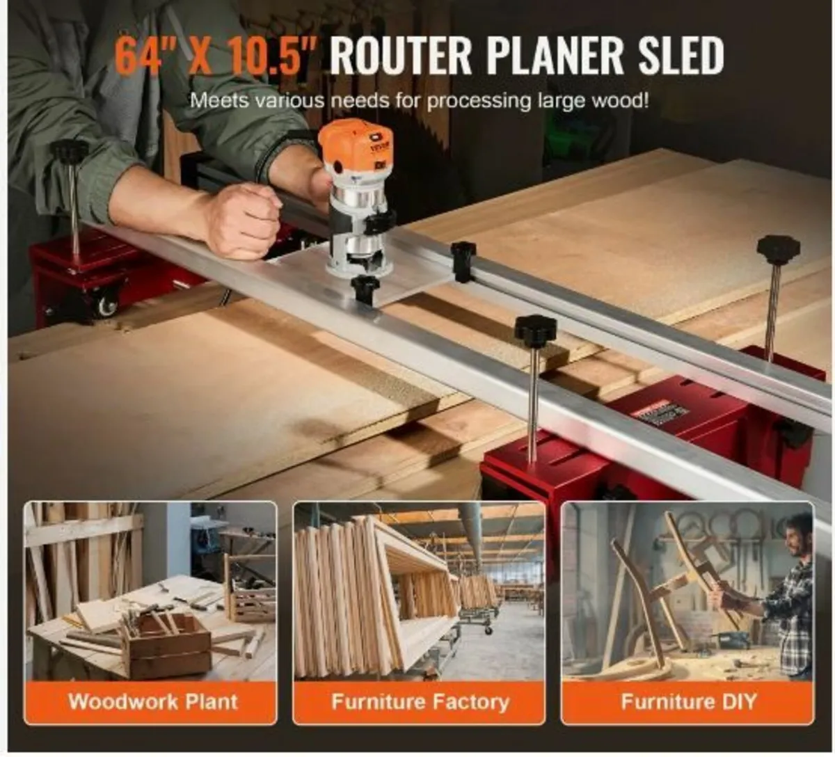 Router Sled, 64 inches, Portable and Easy - Image 3