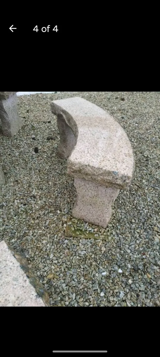 Granite Table and Benches - Image 4