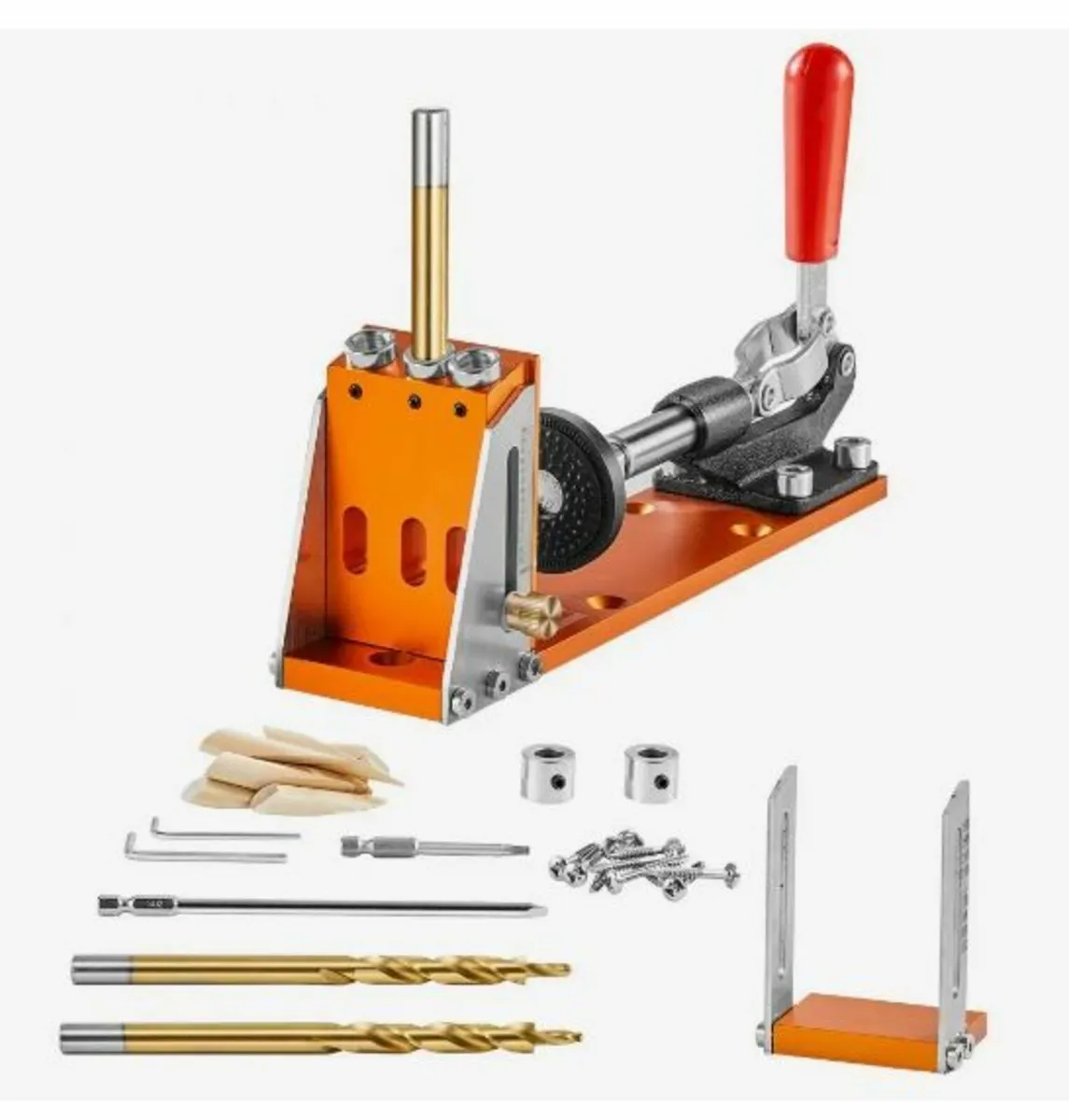 30 Pcs Pocket Hole Jig Kit - Image 1