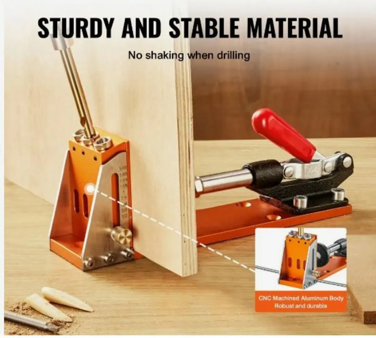 30 Pcs Pocket Hole Jig Kit - Image 2