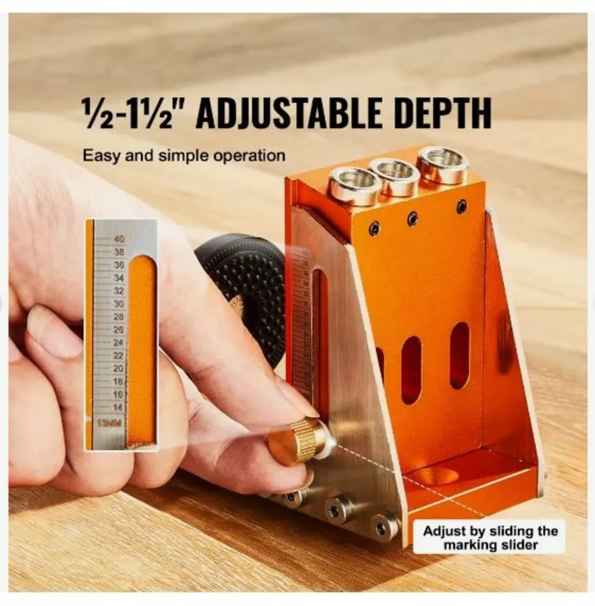 30 Pcs Pocket Hole Jig Kit - Image 3