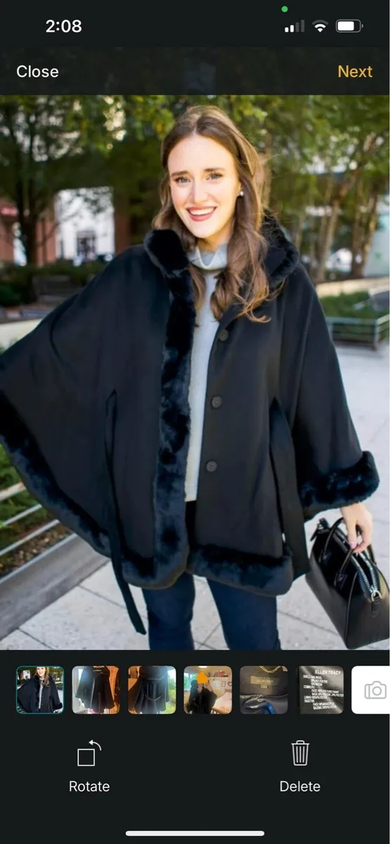 Ellen Tracey hooded waist coat - Image 1