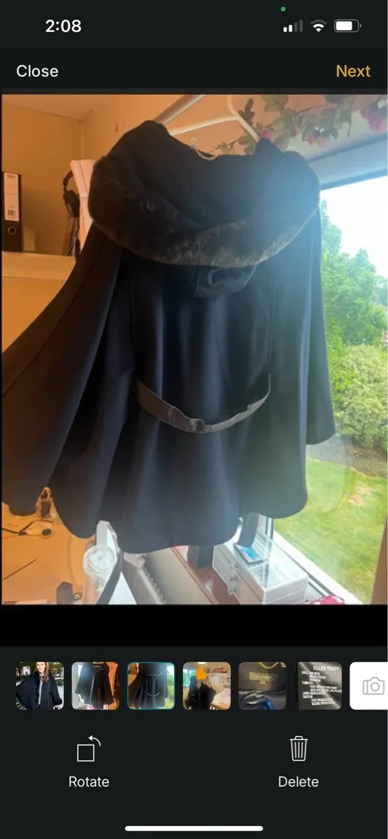 Ellen Tracey hooded waist coat - Image 3