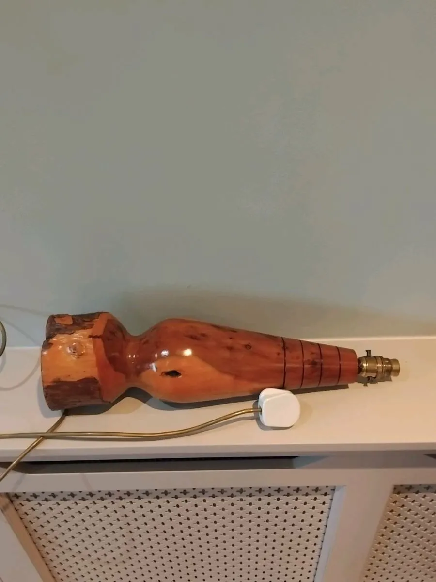 Wooden lamp - Image 2