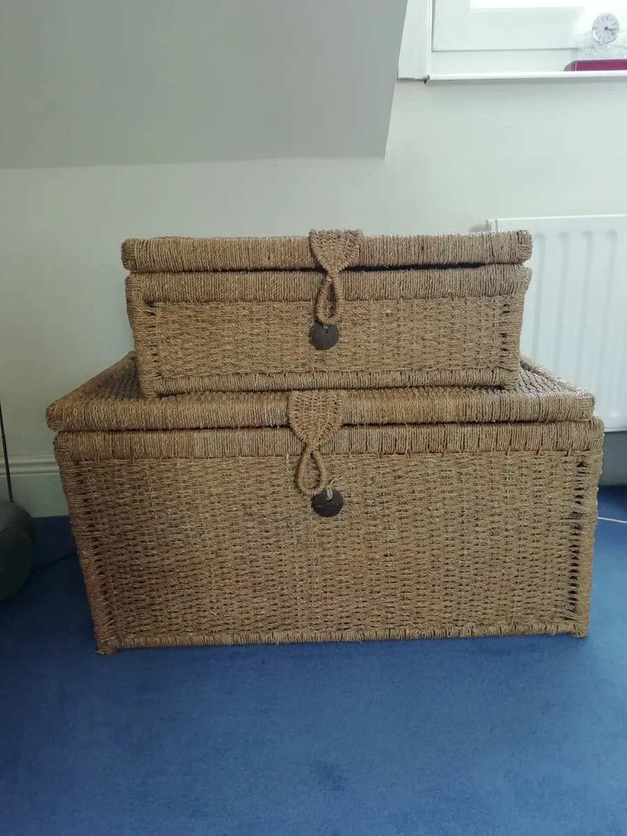 Set of 3 Rope Chests - Image 1