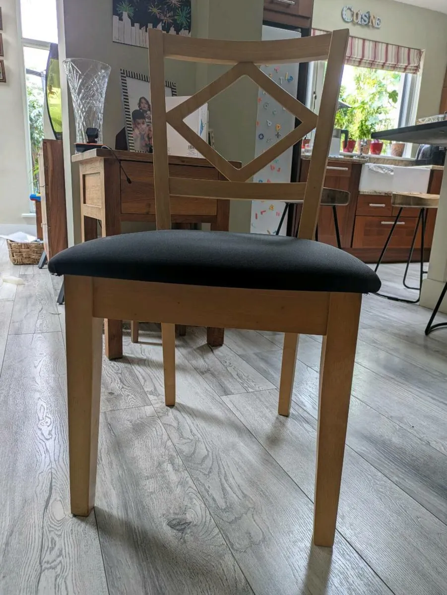 Wooden Chair Seat Stool - Image 4