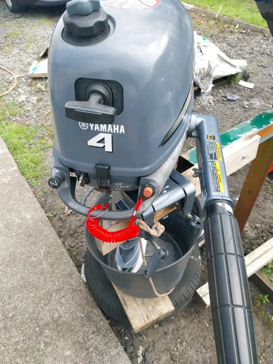 Yamaha 4hp fourstroke outboard - Image 1