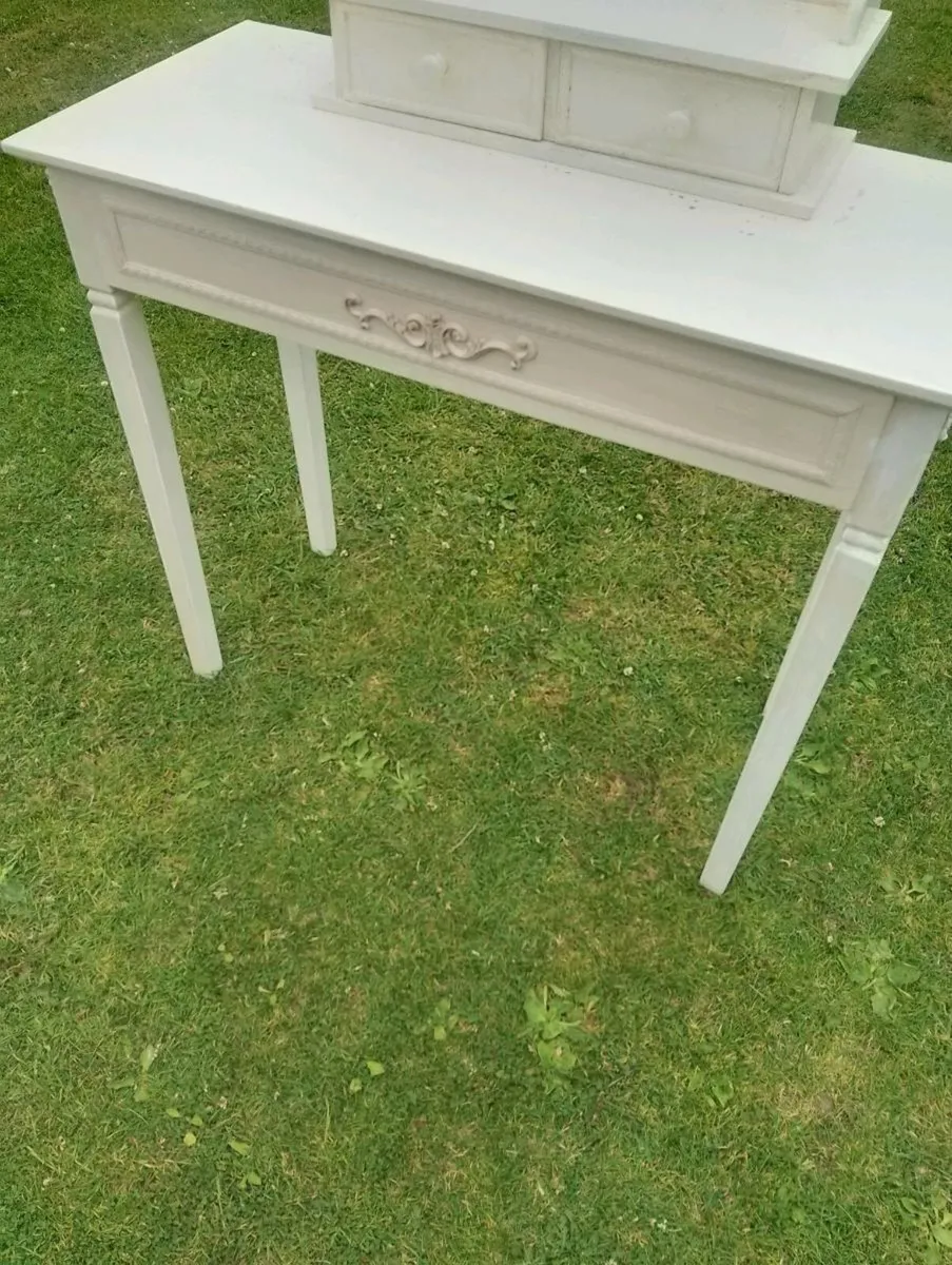 Dressing table with mirror - Image 2
