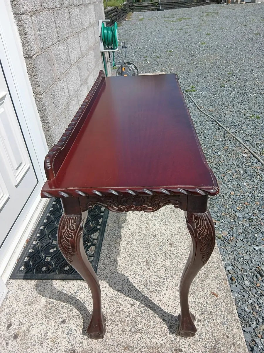 Reproduction Antique Hallway Table - Image 2