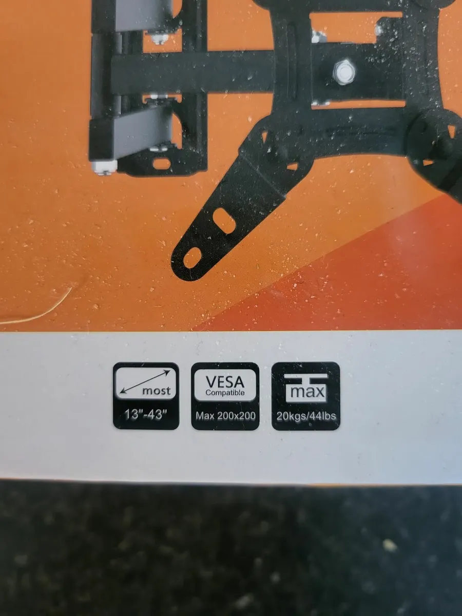 TV Full Motion Swing Arm Wall Mount - Image 4