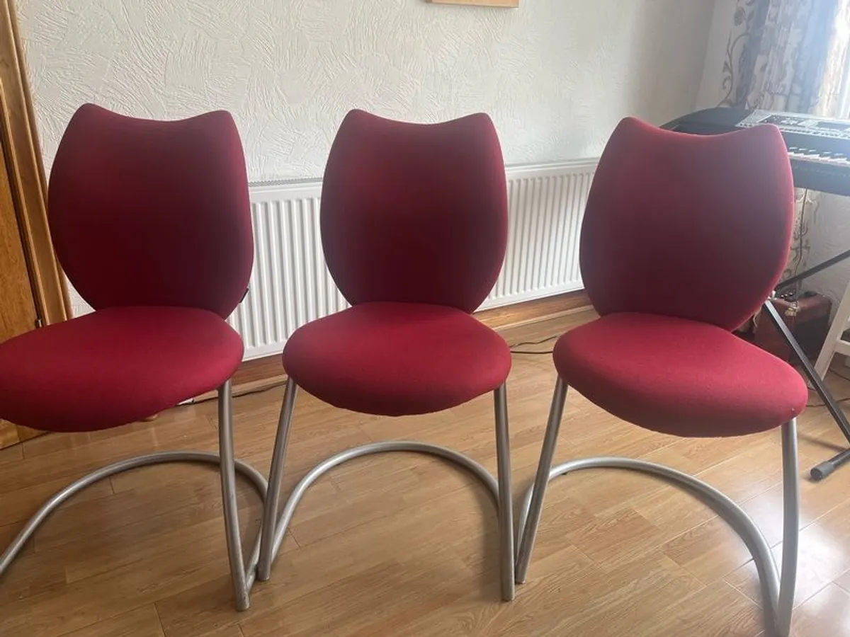 Red chairs